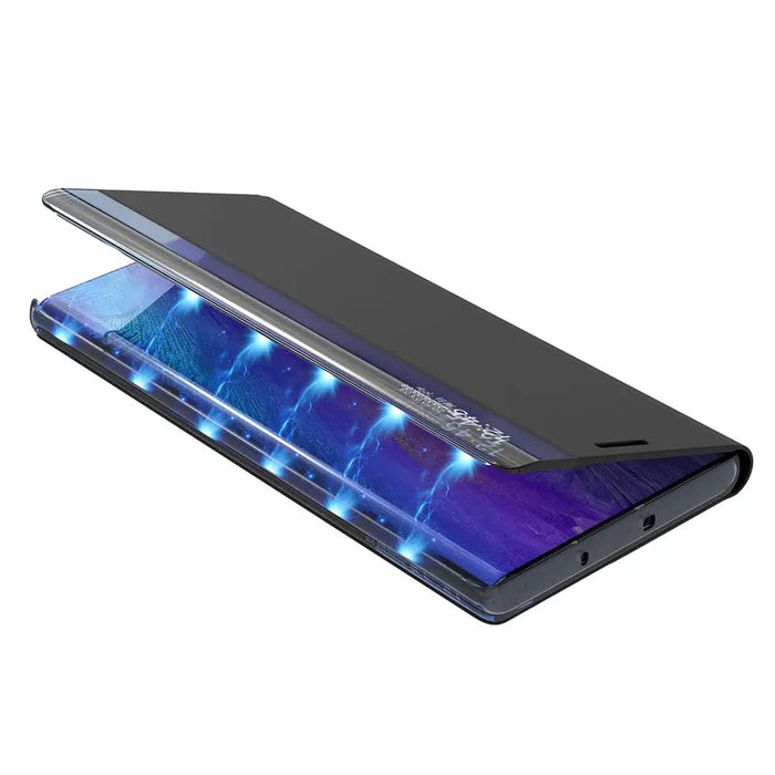 New Sleep Case for Samsung Galaxy S23 cover with flip stand black - Cell phone cases and covers<<<HurtelXML