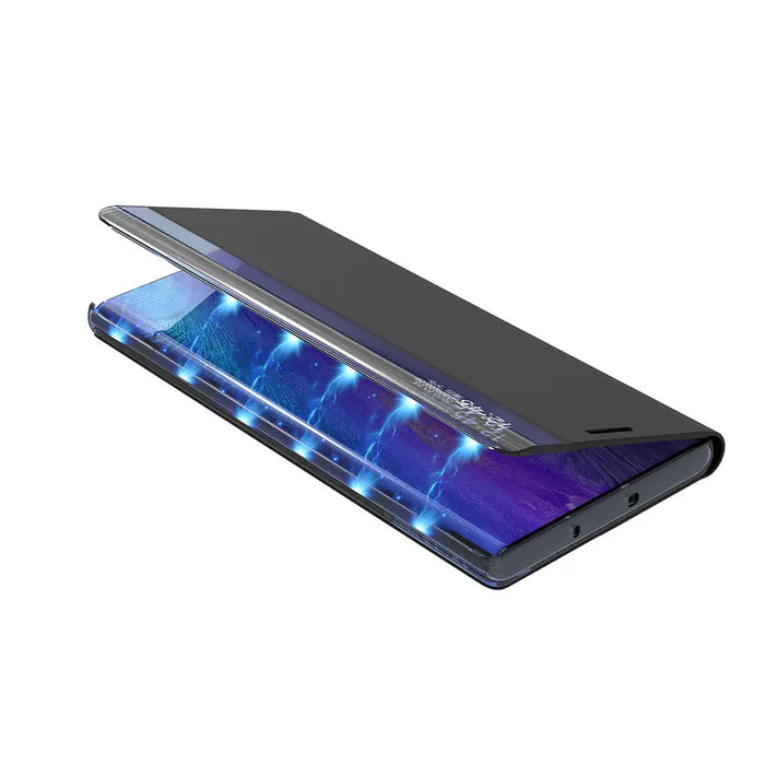 New Sleep Case case for Xiaomi Redmi Note 12 Pro+ cover with flip stand black - Cell phone cases and covers<<<HurtelXML