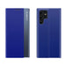 New Sleep View Case for Samsung S24 Ultra with flap - blue - Cell phone cases and covers<<<HurtelXML