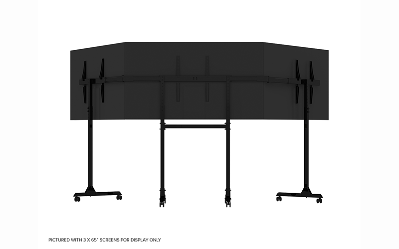 Next Level Racing Mobile Triple Monitor Stand