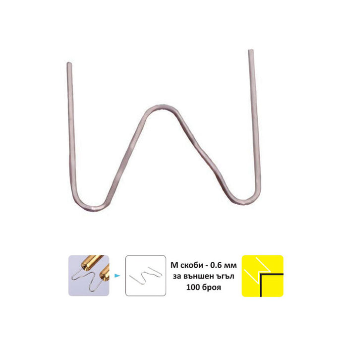 PLASTIC SOLDERING IRON CLAMPS TYPE M 100 PCS NEXTOOL ST-M100