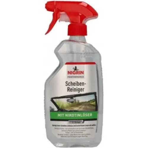 NIGRIN WINDOW CLEANER WITH NICOTINE SOLVENT 500ML Почистване на стъкла - АВТОКОЗМЕТИКА<<<MaxCar&&&АВТОАКСЕСОАРИ<<<MaxCar