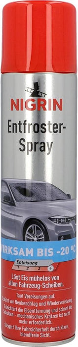 GLASS DEFROSTER SPRAY NIGIRN 400ML