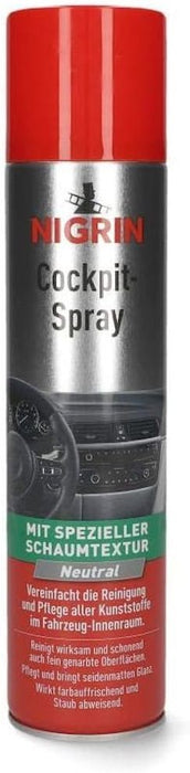 NIGRIN COCKPIT SPRAY NEUTRAL 400ML Спрей за табло