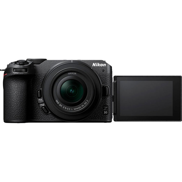 NIKON Z30 + 16-50VR 20.9 MPx mirrorless camera, WI-FI, MIRRORLESS