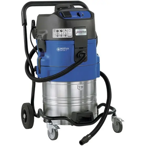 Nilfisk ATTIX 761-21 XC Black Blue Stainless steel 70 L 1200 W - Vacuum cleanersAGD-ODK<<<Home Appliance