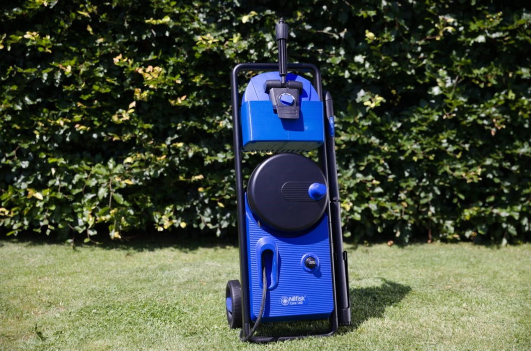 Nilfisk Core 140-8 PowerControl In-Hand EU pressure washer Upright Electric 474 l/h 1800 W Blue