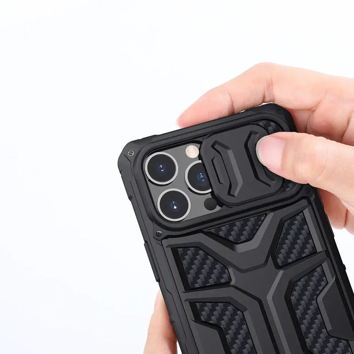 Nillkin Adventruer Case Case for iPhone 13 Pro Armored Cover with Camera Protector Black - Cell phone cases