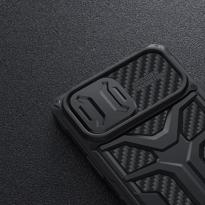 Nillkin Adventruer Case Case for iPhone 13 Pro Armored Cover with Camera Protector Black - Cell phone cases