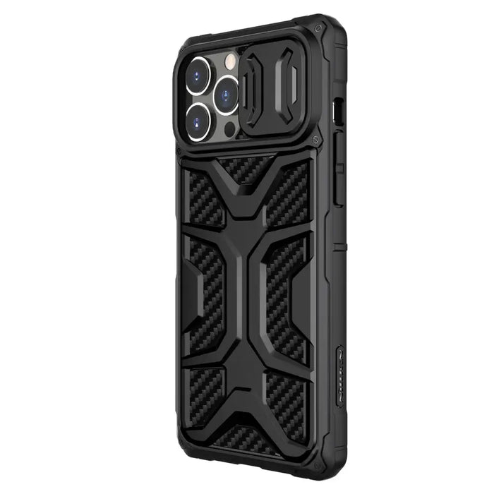 Nillkin Adventruer Case Case for iPhone 13 Pro Armored Cover with Camera Protector Black - Cell phone cases