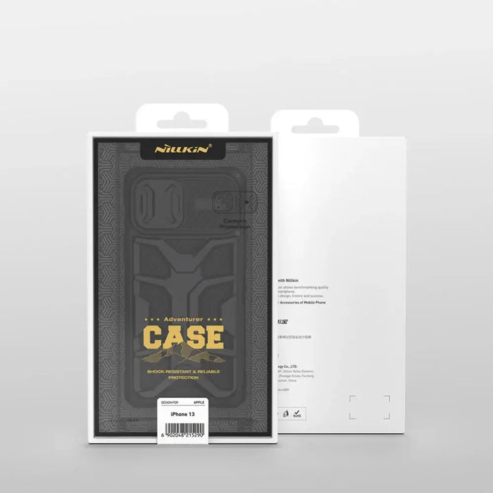 Nillkin Adventruer Case Case for iPhone 13 Pro Max Armored Cover with Camera Protector Blue - Cell phone cases