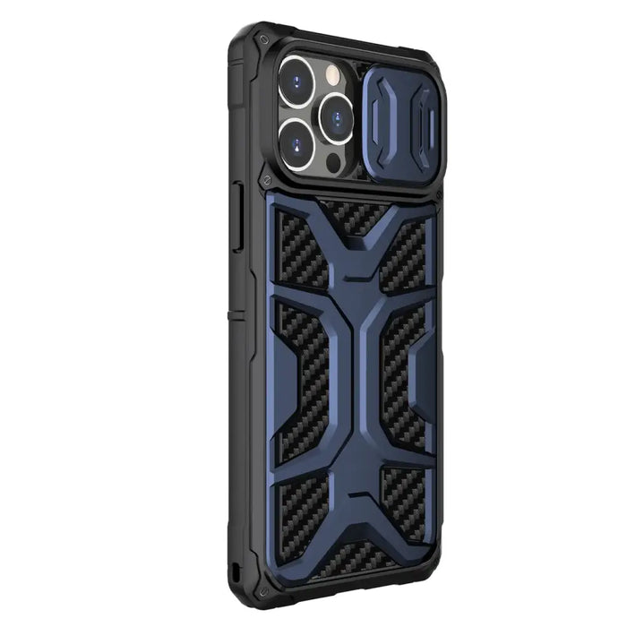 Nillkin Adventruer Case Case for iPhone 13 Pro Max Armored Cover with Camera Protector Blue - Cell phone cases