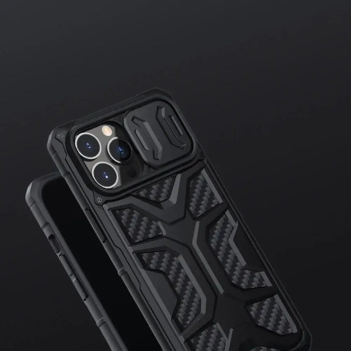 Nillkin Adventruer Case Case for iPhone 13 Pro Max Armored Cover with Camera Protector Blue - Cell phone cases