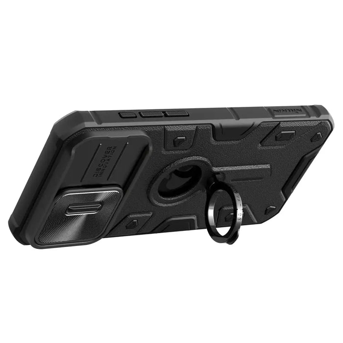 Nillkin CamShield Armor Case for iPhone 15 Pro Max - Black - Cell phone cases and covers<<<HurtelXML