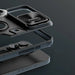 Nillkin CamShield Armor Case for iPhone 15 Pro Max - Black - Cell phone cases and covers<<<HurtelXML