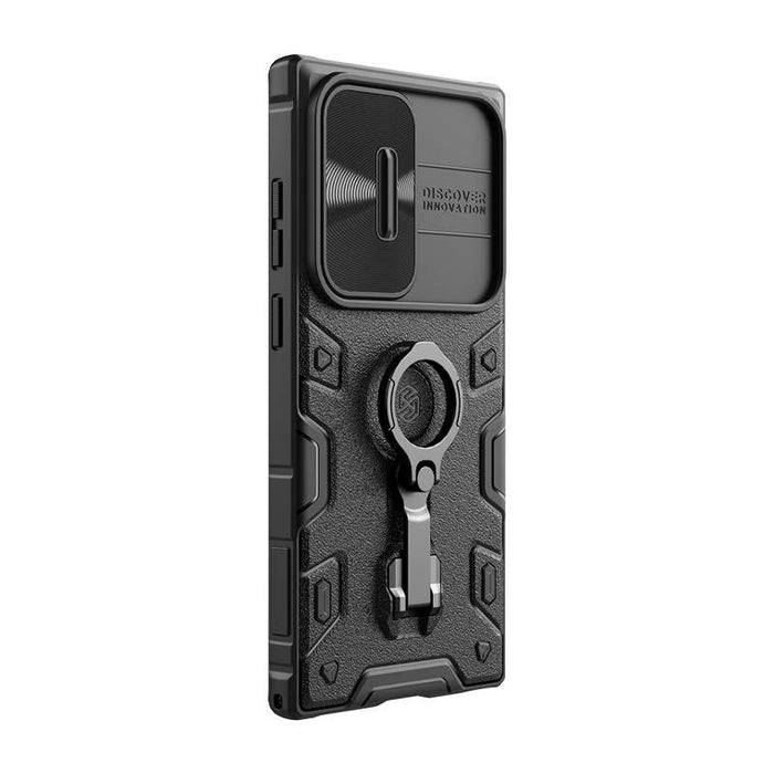 Nillkin CamShield Armor Pro case for Samsung Galaxy S23 Ultra (black) - Protective cases for smartphones<<<Cases<<<GSM