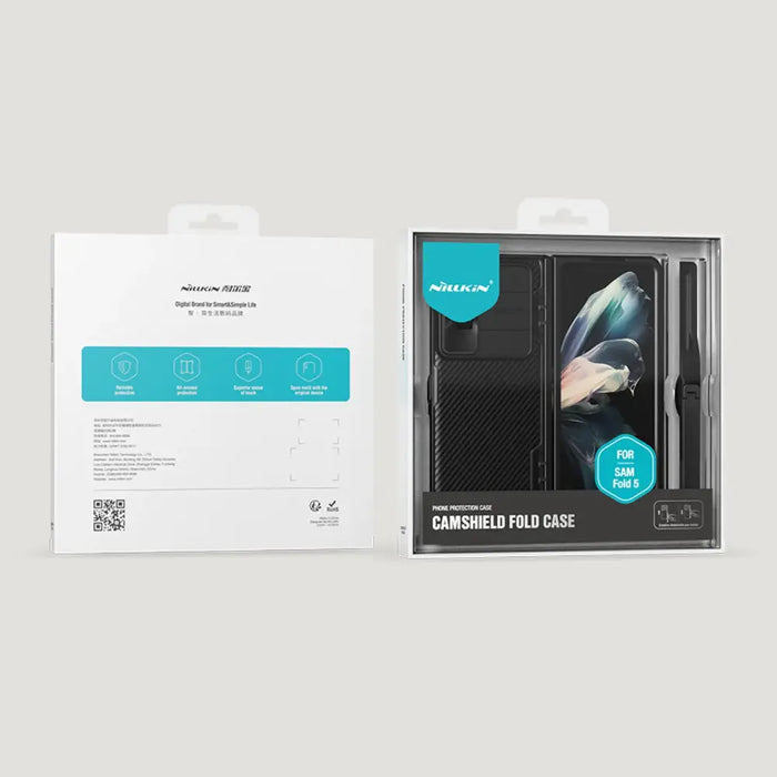 Nillkin CamShield Fold Case for Samsung Galaxy Z Fold 5 with additional stylus holder - black - Cell phone cases