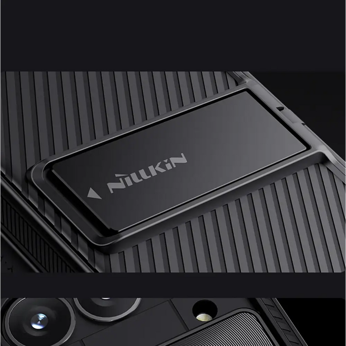 Nillkin CamShield Fold Case for Samsung Galaxy Z Fold 6 5G with Stylus Holder - Black - Cell phone cases