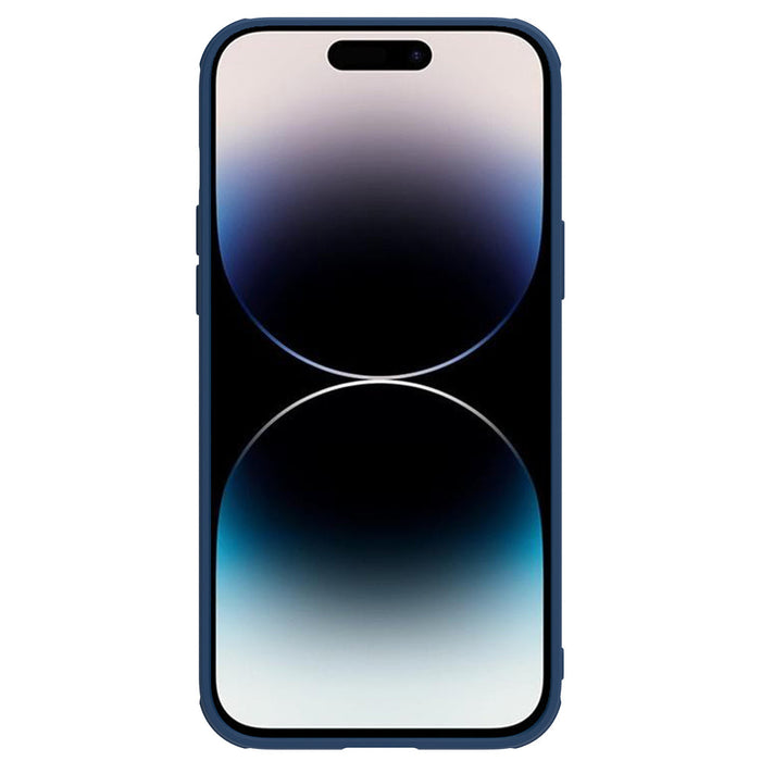 Nillkin CamShield Leather S Case iPhone 14 Pro case with camera cover blue - Cell phone cases and covers<<<HurtelXML