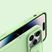 Nillkin CamShield Magnetic Silicone Case iPhone 14 Pro Magnetic MagSafe Cover with Camera Protector Green - Cell phone