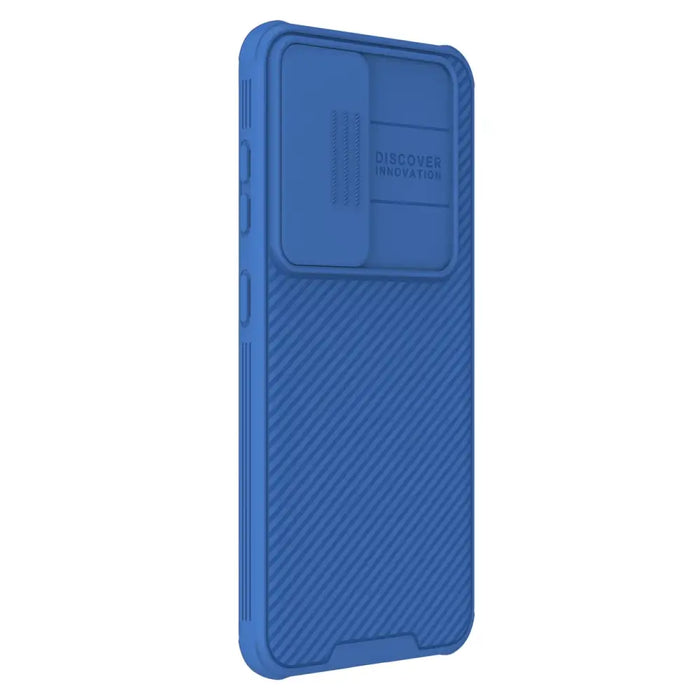 Nillkin CamShield Pro armored case with camera cover for Samsung Galaxy S24 - blue - Cell phone cases