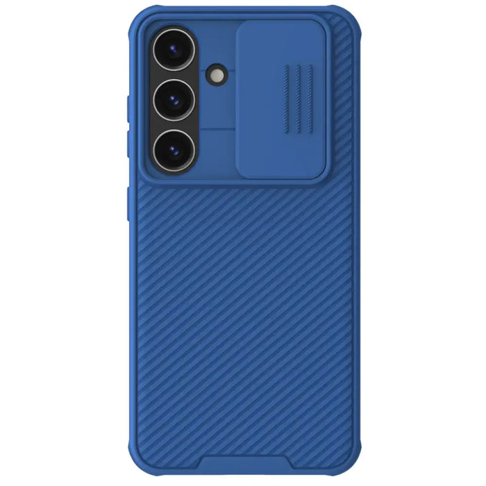 Nillkin CamShield Pro armored case with camera cover for Samsung Galaxy S24 - blue - Cell phone cases