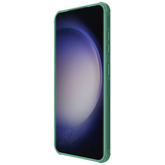 Nillkin CamShield Pro armored case with camera cover for Samsung Galaxy S24 - green - Cell phone cases