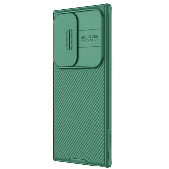 Nillkin CamShield Pro armored case with camera protector for Samsung Galaxy S24 Ultra - green - Cell phone cases