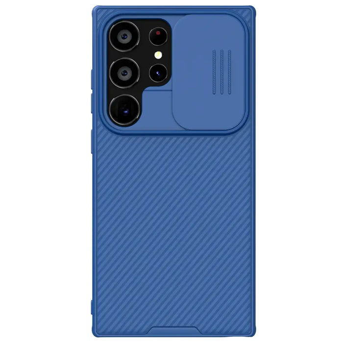 Nillkin CamShield Pro armored case with camera protector for Samsung Galaxy S24 Ultra - blue - Cell phone cases
