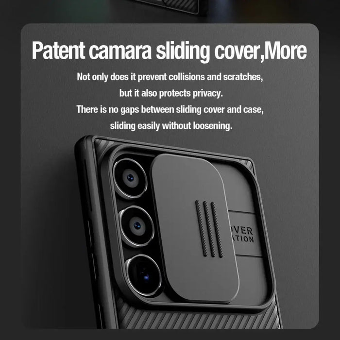 Nillkin CamShield Pro armored case with camera protector for Samsung Galaxy S24 Ultra - green - Cell phone cases