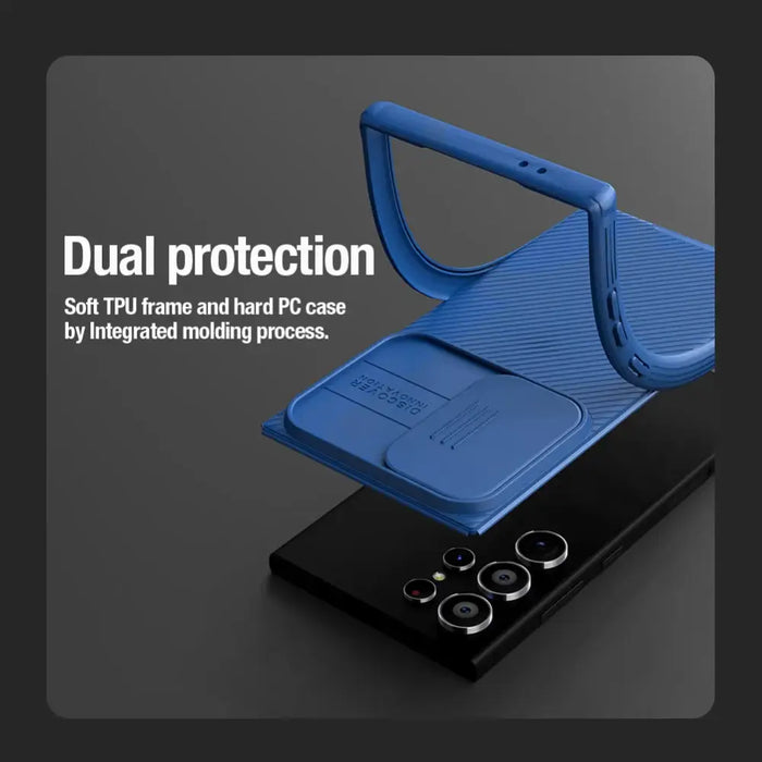 Nillkin CamShield Pro armored case with camera protector for Samsung Galaxy S24 Ultra - green - Cell phone cases