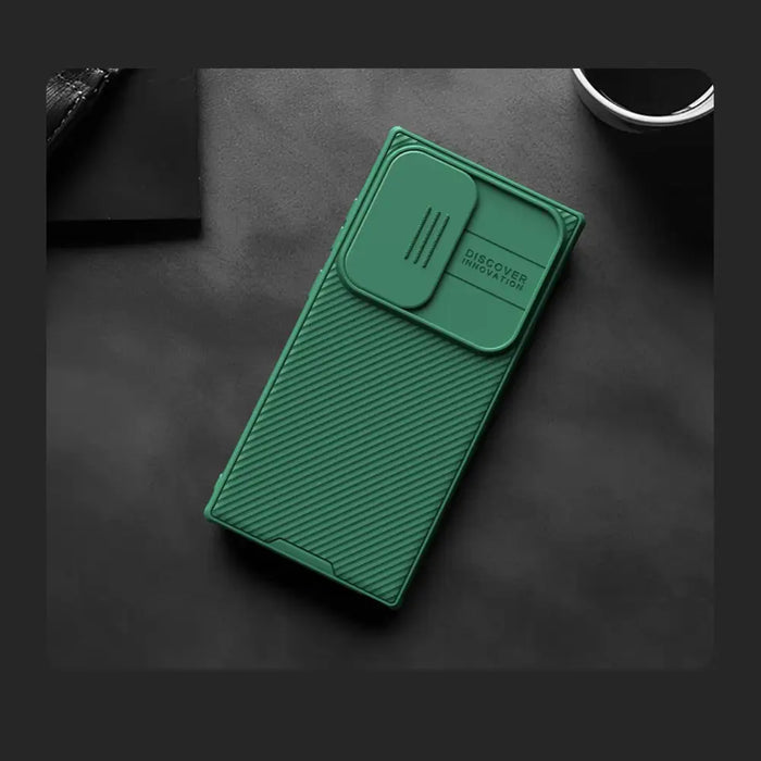 Nillkin CamShield Pro armored case with camera protector for Samsung Galaxy S24 Ultra - green - Cell phone cases