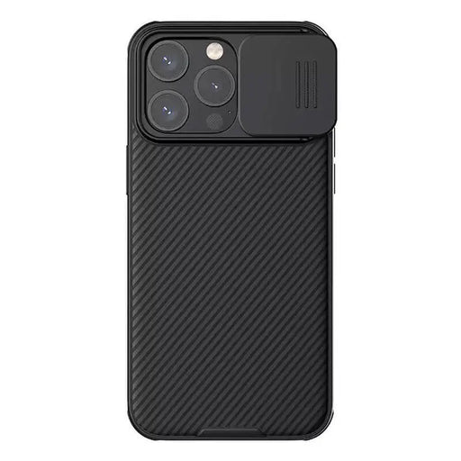 Nillkin CamShield Pro case for iPhone 15 Pro Max (black) - Protective cases for smartphones<<<Cases<<<GSM