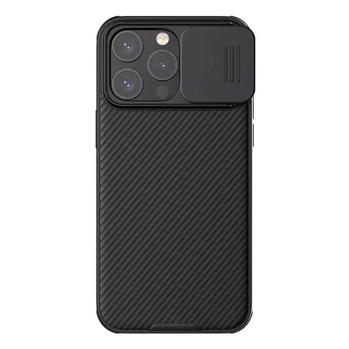 Nillkin CamShield Pro case for iPhone 15 Pro Max (black) - Protective cases for smartphones<<<Cases<<<GSM
