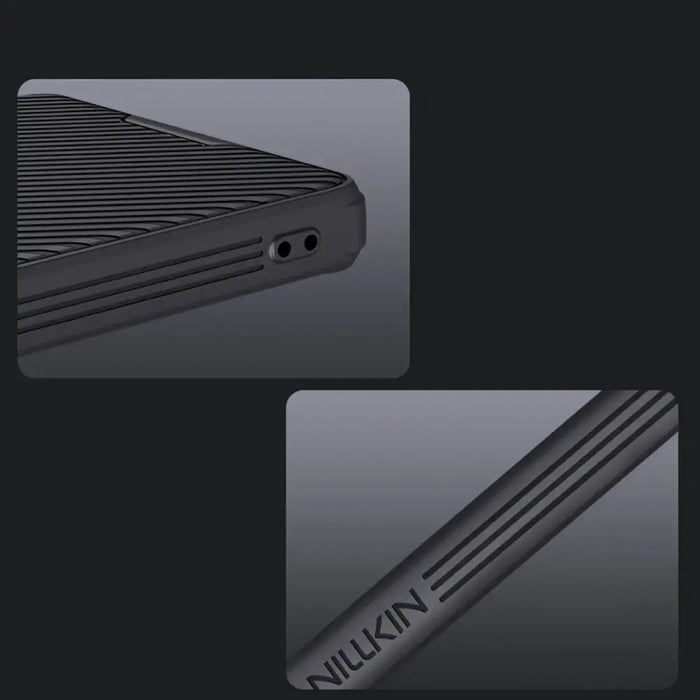 Nillkin CamShield Pro Case for Samsung S25 Ultra with Camera Cover - Black - Cell phone cases and covers<<<HurtelXML