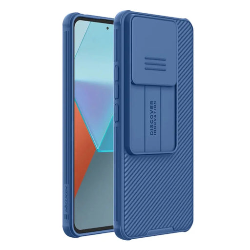 Nillkin CamShield Pro Case for Xiaomi Redmi Note 13 Pro 5G / Poco X6 5G - blue - Cell phone cases and covers<<<HurtelXML