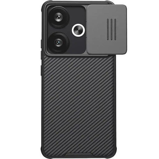 Nillkin CamShield Pro Case for Xiaomi Redmi Turbo 3 / Poco F6 - black - Cell phone cases and covers<<<HurtelXML
