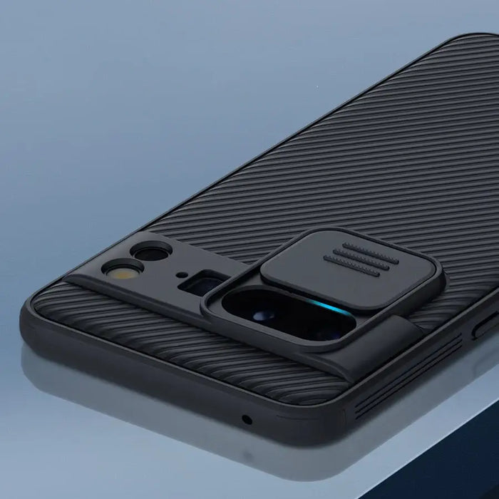 Nillkin CamShield Pro Case with Camera Cover for Google Pixel 8 Pro - Blue - Cell phone cases and covers<<<HurtelXML