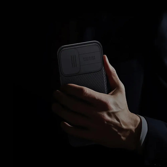 Nillkin CamShield Pro iPhone 16 Case (black) - Cell phone cases and covers<<<HurtelXML&&&Protective cases