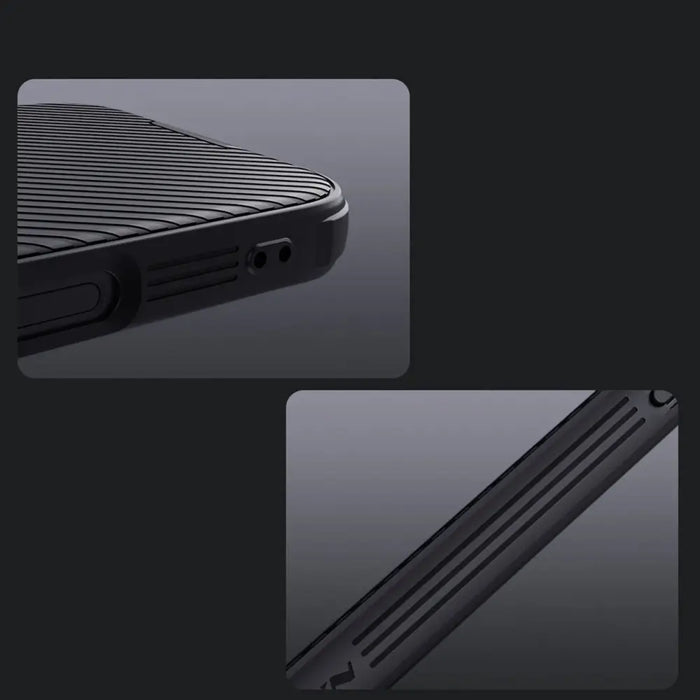 Nillkin CamShield Pro iPhone 16 Case (black) - Cell phone cases and covers<<<HurtelXML&&&Protective cases