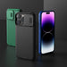 Nillkin CamShield Pro Magnetic Case for iPhone 15 Pro with Camera Protector - Green - Cell phone cases