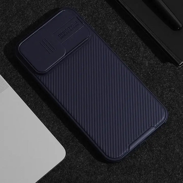 Nillkin CamShield Pro Magnetic Case for iPhone 15 with Camera Protector - Green - Cell phone cases