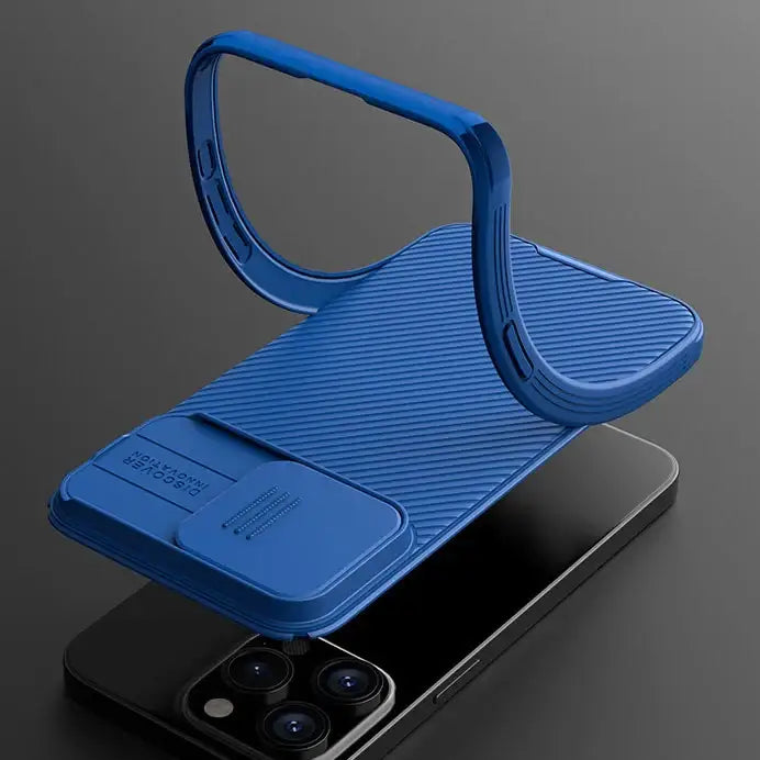 Nillkin CamShield Pro Magnetic Case for iPhone 15 Pro with Camera Protector - Black - Cell phone cases