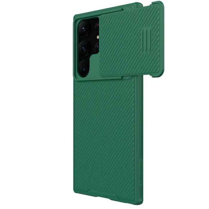 Nillkin CamShield S Case Samsung Galaxy S23 Ultra Armored Cover Camera Protector Green - Cell phone cases