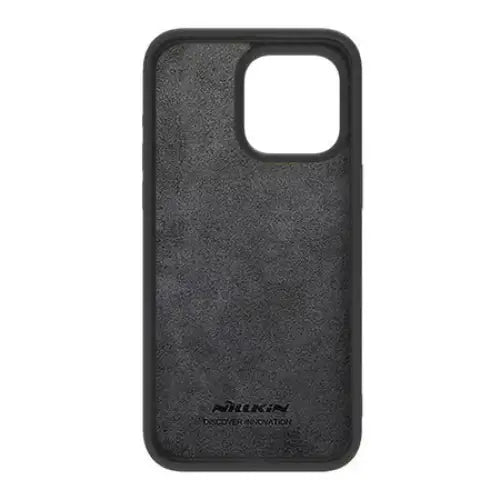 Nillkin CamShield Silky Silicone case for iPhone 15 Pro (classic black)) - Protective cases