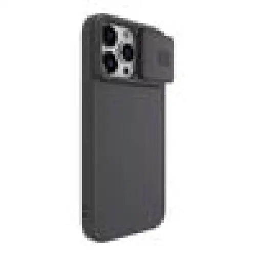 Nillkin CamShield Silky Silicone case for iPhone 15 Pro (classic black)) - Protective cases