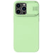 Nillkin CamShield Silky Silicone Case iPhone 14 Pro Max case with camera cover green - Cell phone cases