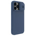 Nillkin CamShield Silky Silicone Case iPhone 14 Pro Case with Camera Protector Blue - Cell phone cases