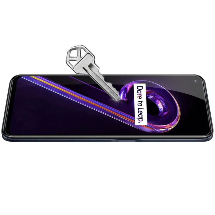 Nillkin CP + PRO ultra-thin full-screen tempered glass with 0.2 mm frame 9H Realme 9 Pro black - Cell phone tempered