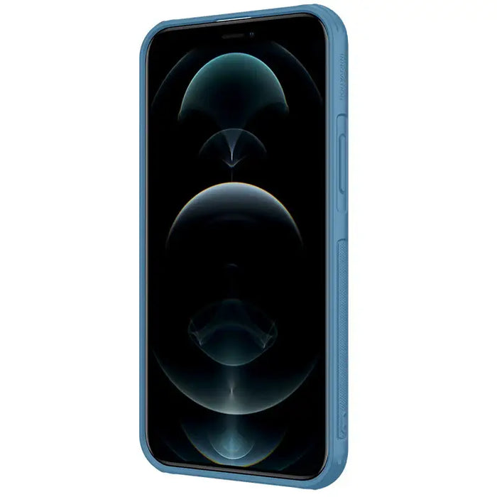 Nillkin Cyclops Case durable case with camera cover and foldable stand for iPhone 13 Pro blue - Cell phone cases